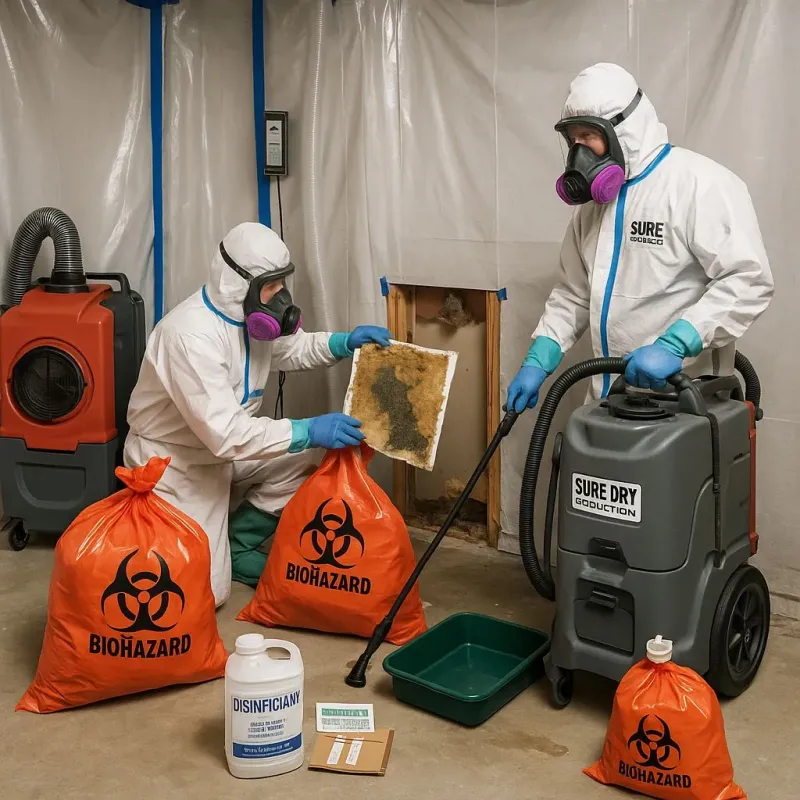 Contaminated Water Handling Protocols process in Wyoming, MN